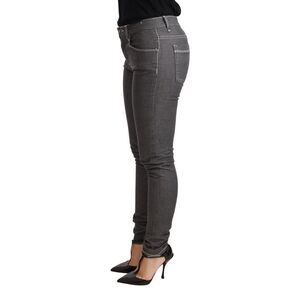 Acht Gray Low Waist Skinny Denim Trouser Women's Jeans